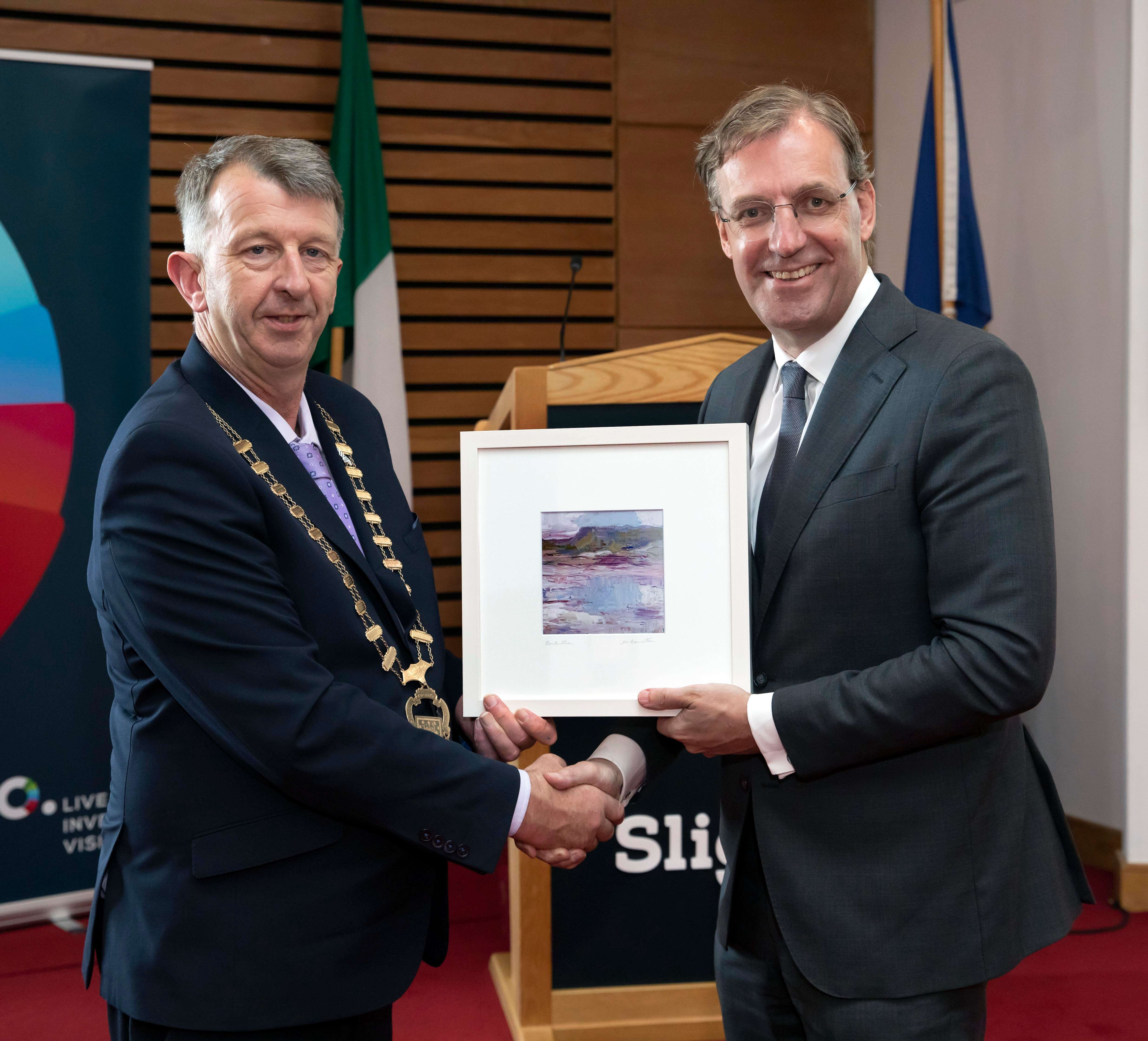 Ambassador Presentation by Cathaoirleach 